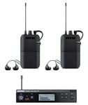 Shure P3TR112TW PSM 300 In-Ear Wireless Twin Pack System